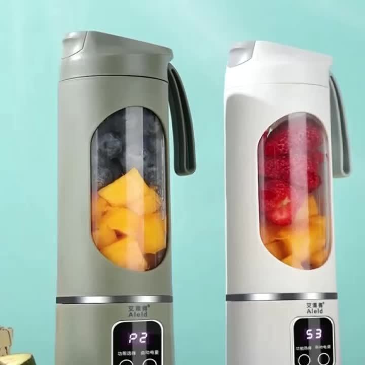 Portable USB-Rechargeable Blender & Juicer - Easy Clean, Perfect for Fruit & Vegetable Drinks, Milkshakes - 10.14oz to 16.91oz Capacity
