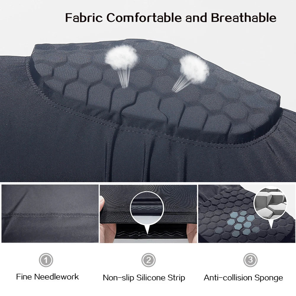 Knee Pads Honeycomb Foam Support Compression Leg Sleeve Knee Brace Support Sport Kneepad Fitness Equipmet