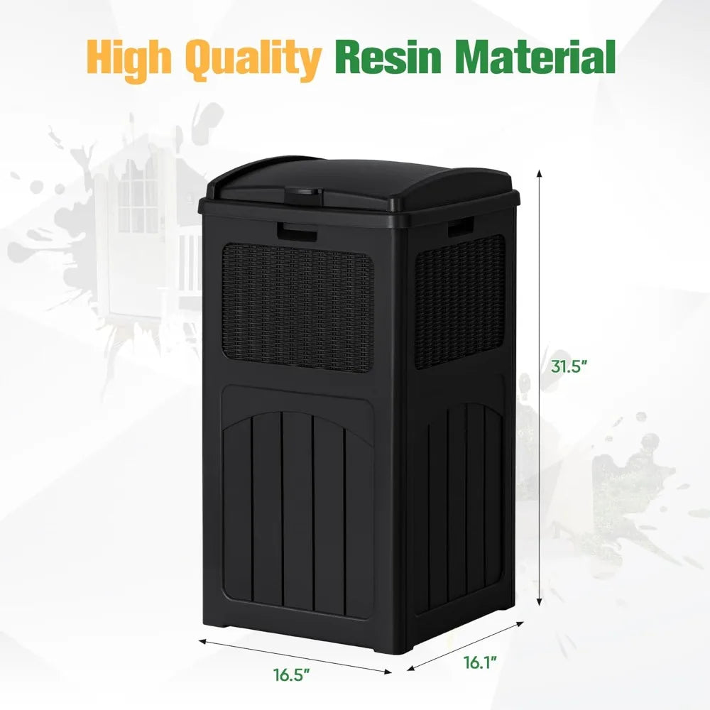 30 Gallon Outdoor Trash Can