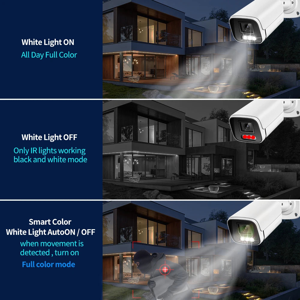 4K 8MP IP Camera with Audio