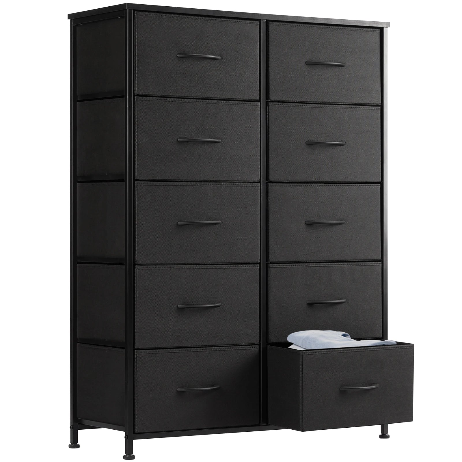 Wardrobe Steel Frame Dresser (with 10 Drawers)