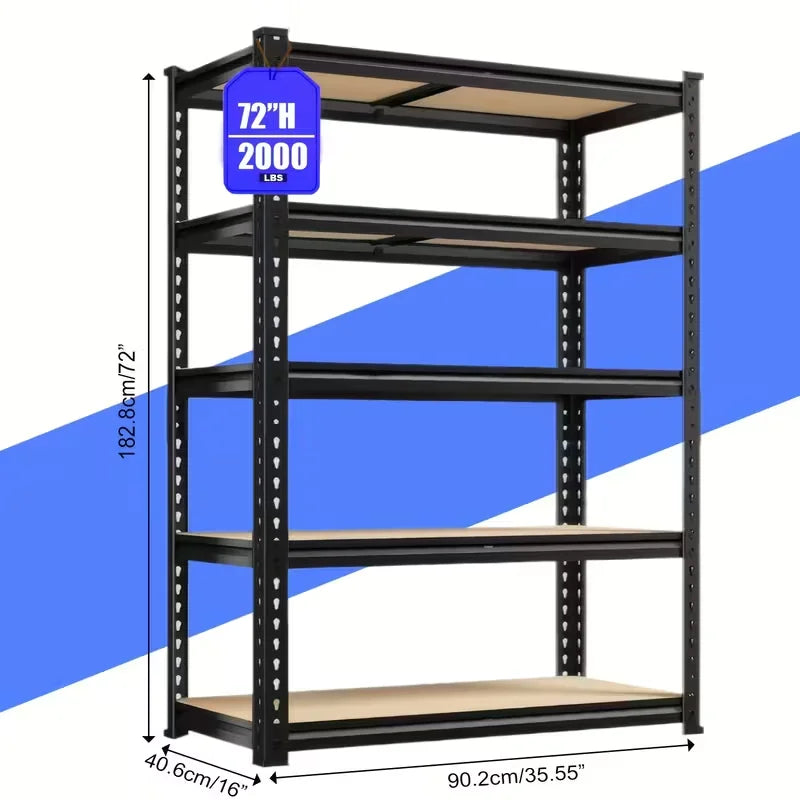 72"/60" Garage Storage Shelves