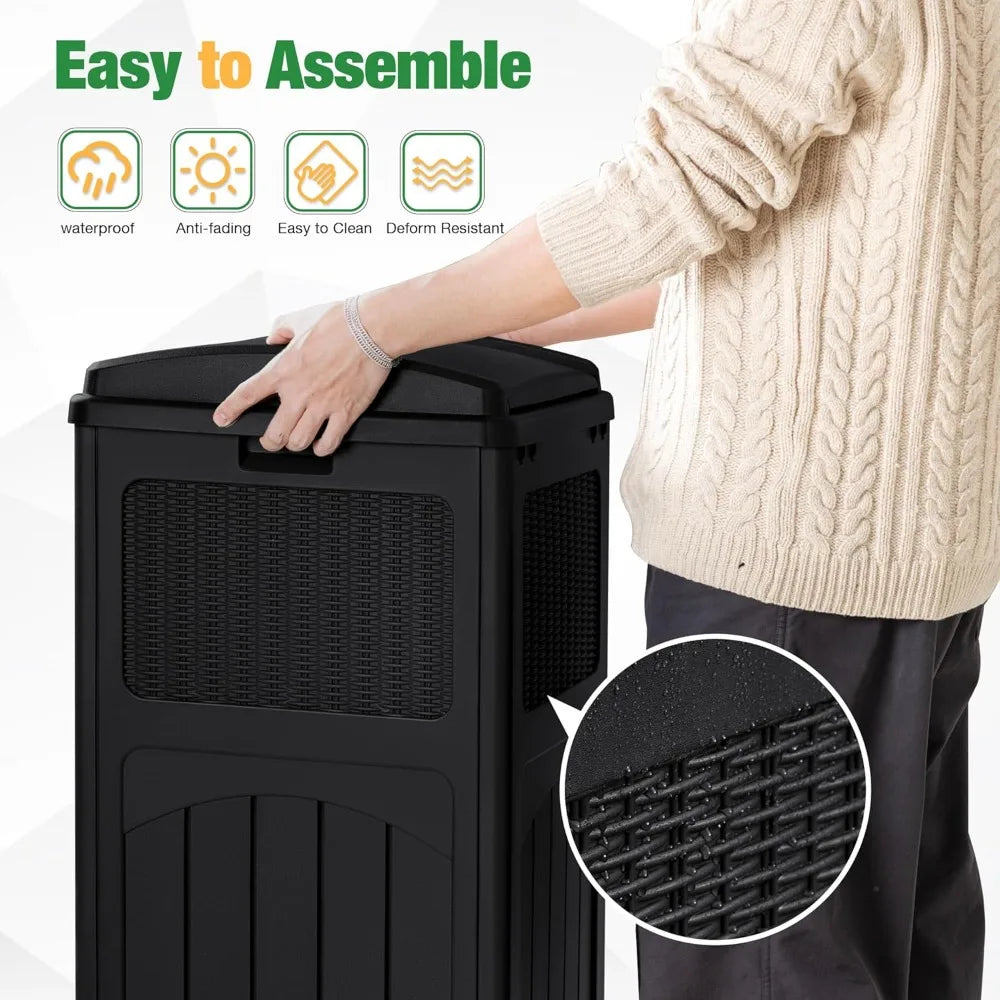 30 Gallon Outdoor Trash Can