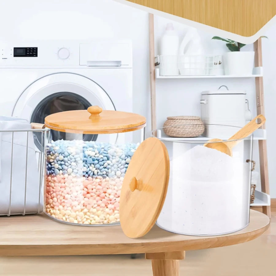 Laundry Pods Container for Laundry Room