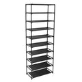 10 Tier Stackable Shoe Rack Storage Shelves