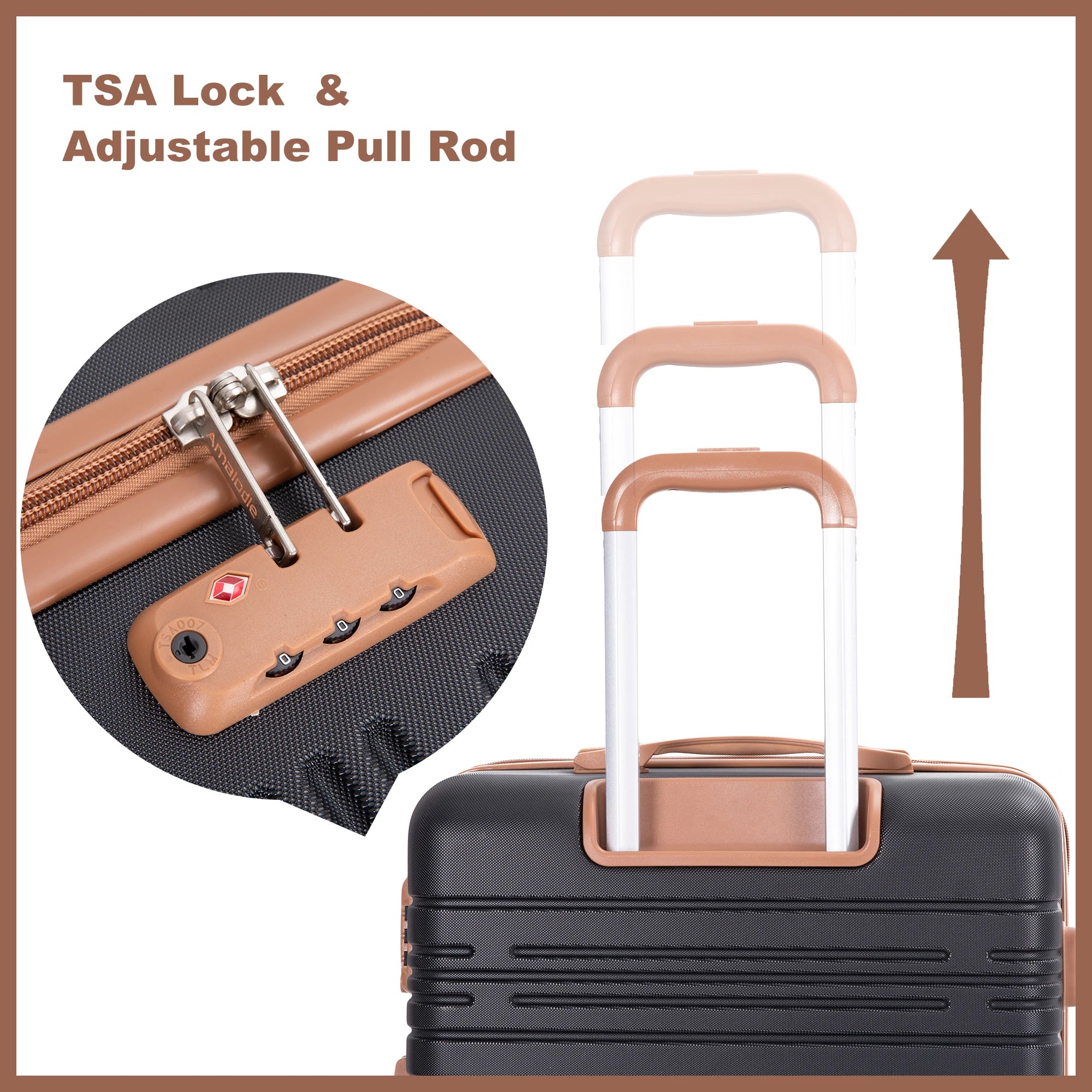 Luggage Sets 4 Piece