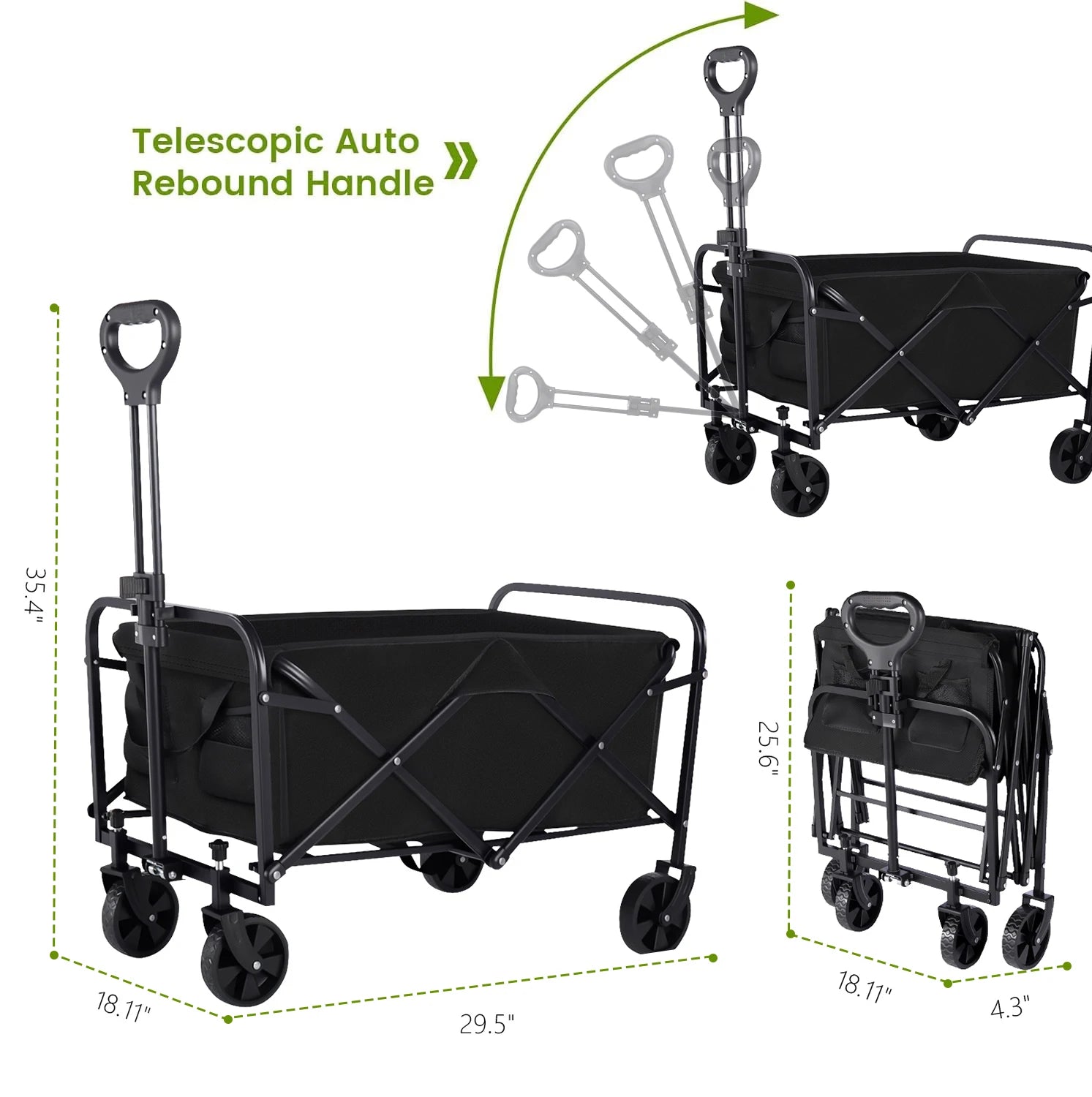 Heavy Duty Wagon Carts (Foldable)