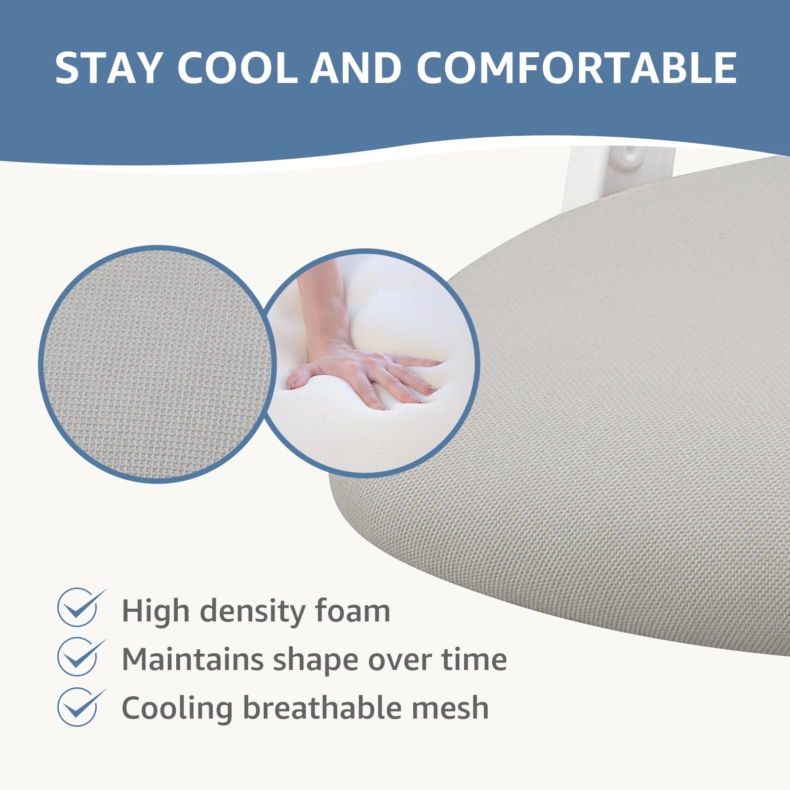 Desk Chair |Adjustable Headrests| Comfortable Lumbar Support