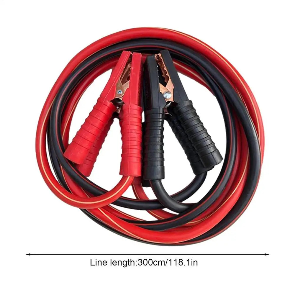 1500A  3/4M Jumper Cables Emergency Tool Boosters Cables Jumper Heavy Duty Battery Jumper For Universal Car Van Car Accessories