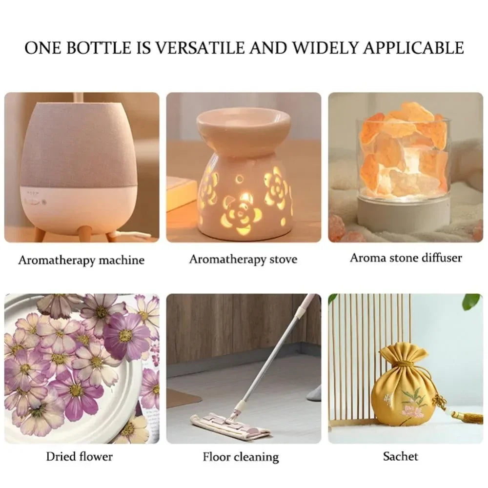 Essential Oil Purifier Aromatherapy Diffuser with Dropper 10ml