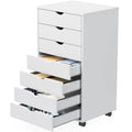 7 Drawer Chest Dressers Nightstand Storage Cabinet (Wooden)