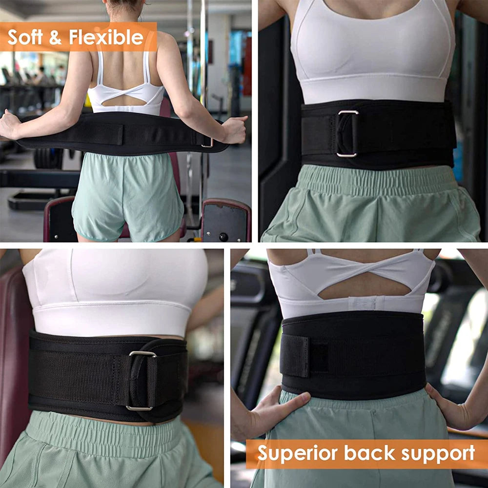 Men Waist Support Belt Adjustable Back Support for Deep Squat Dumbbell Weight Barbell Fitness Lifting Sports Training Belt