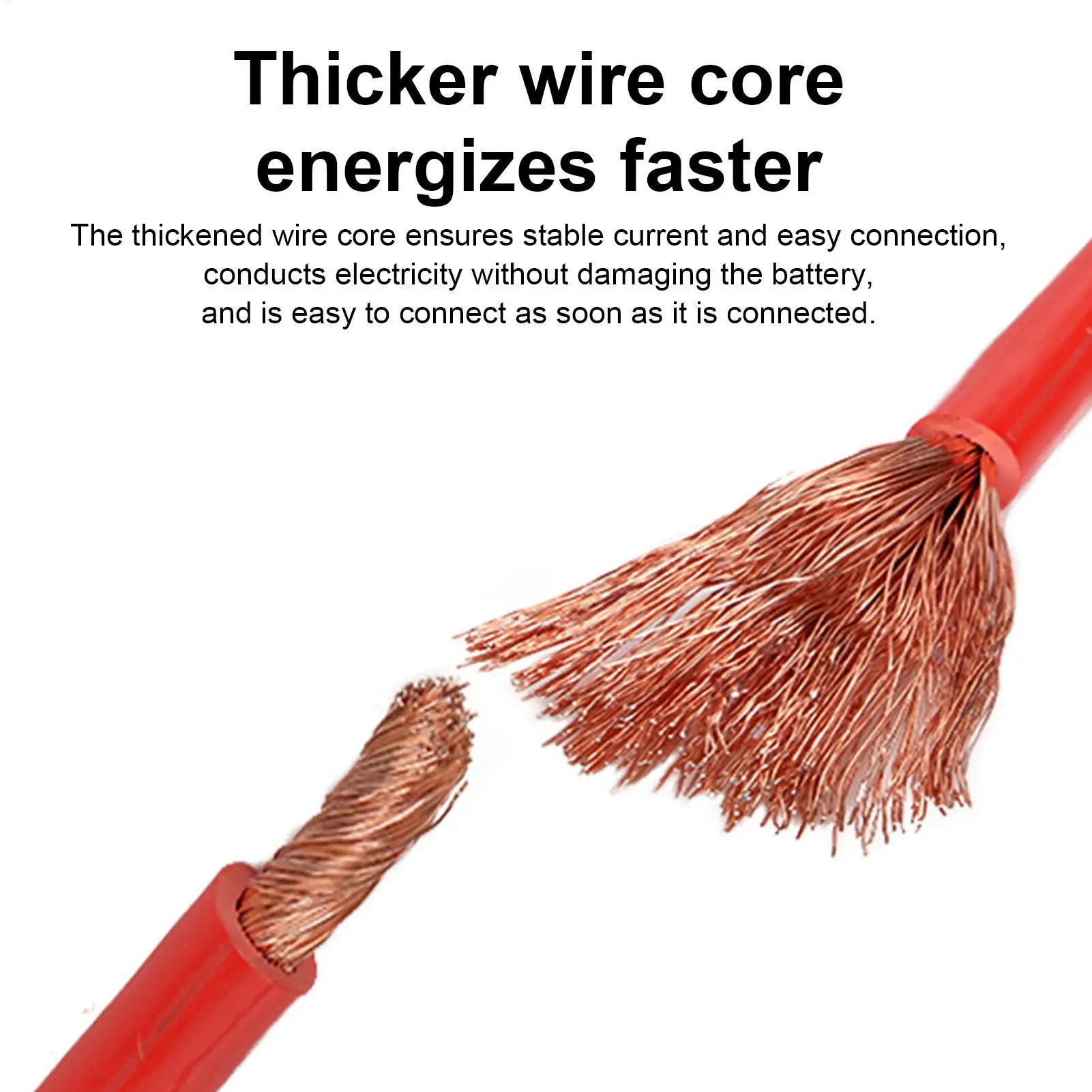 1500A  3/4M Jumper Cables Emergency Tool Boosters Cables Jumper Heavy Duty Battery Jumper For Universal Car Van Car Accessories