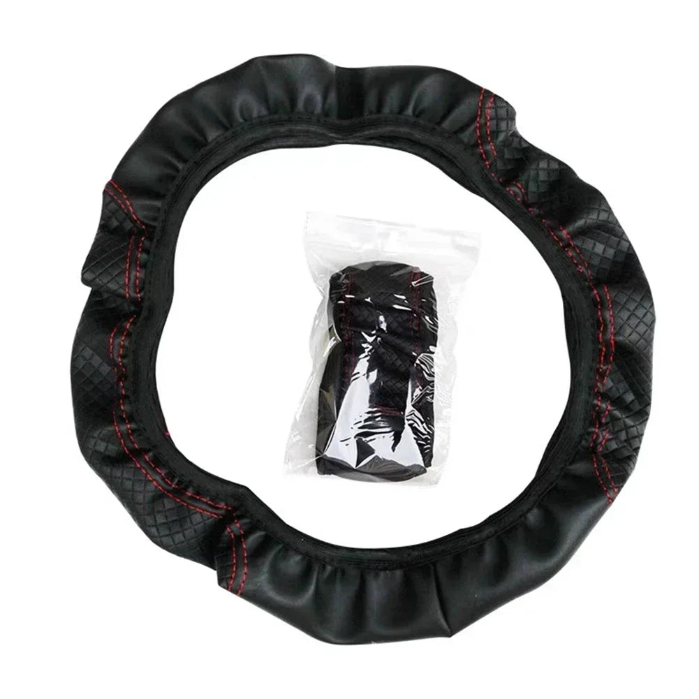 Universal Car Steering Wheel Cover (37-38cm Diameter)
