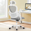 Desk Chair |Adjustable Headrests| Comfortable Lumbar Support