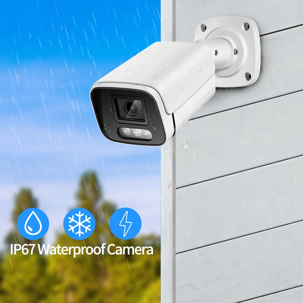 4K 8MP IP Camera with Audio
