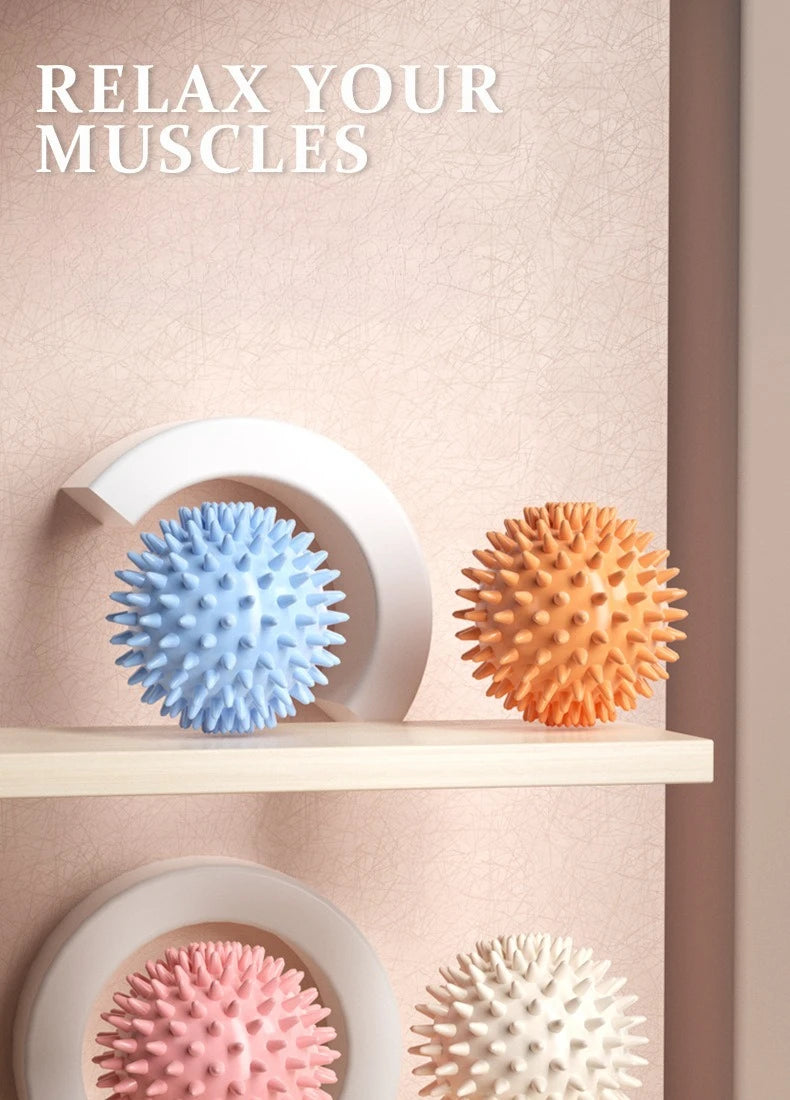 Durable PVC Hedgehog Fascia Massage Ball