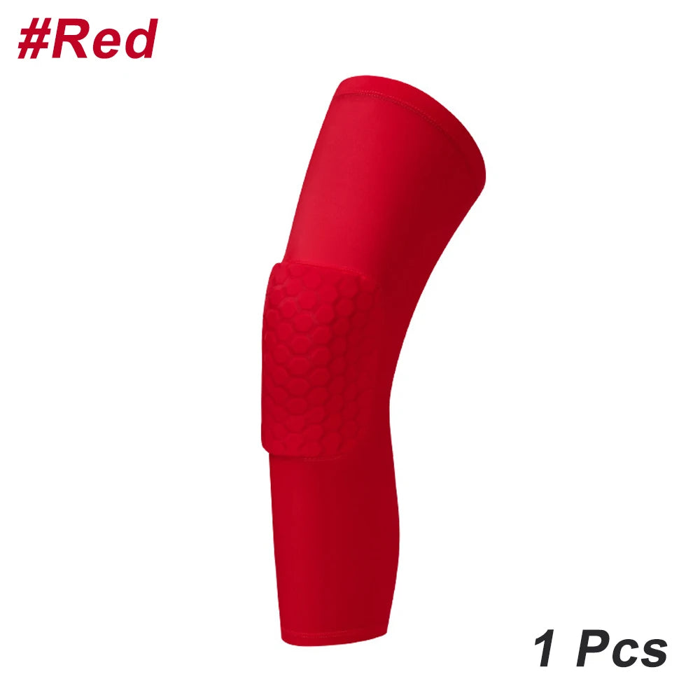 Knee Pads Honeycomb Foam Support Compression Leg Sleeve Knee Brace Support Sport Kneepad Fitness Equipmet