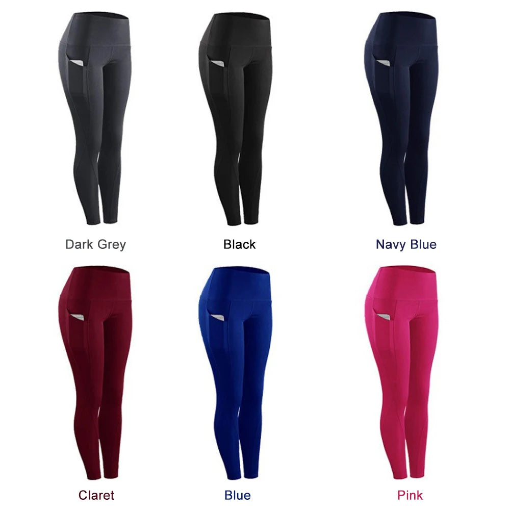 High Waist Workout Leggings with Pockets