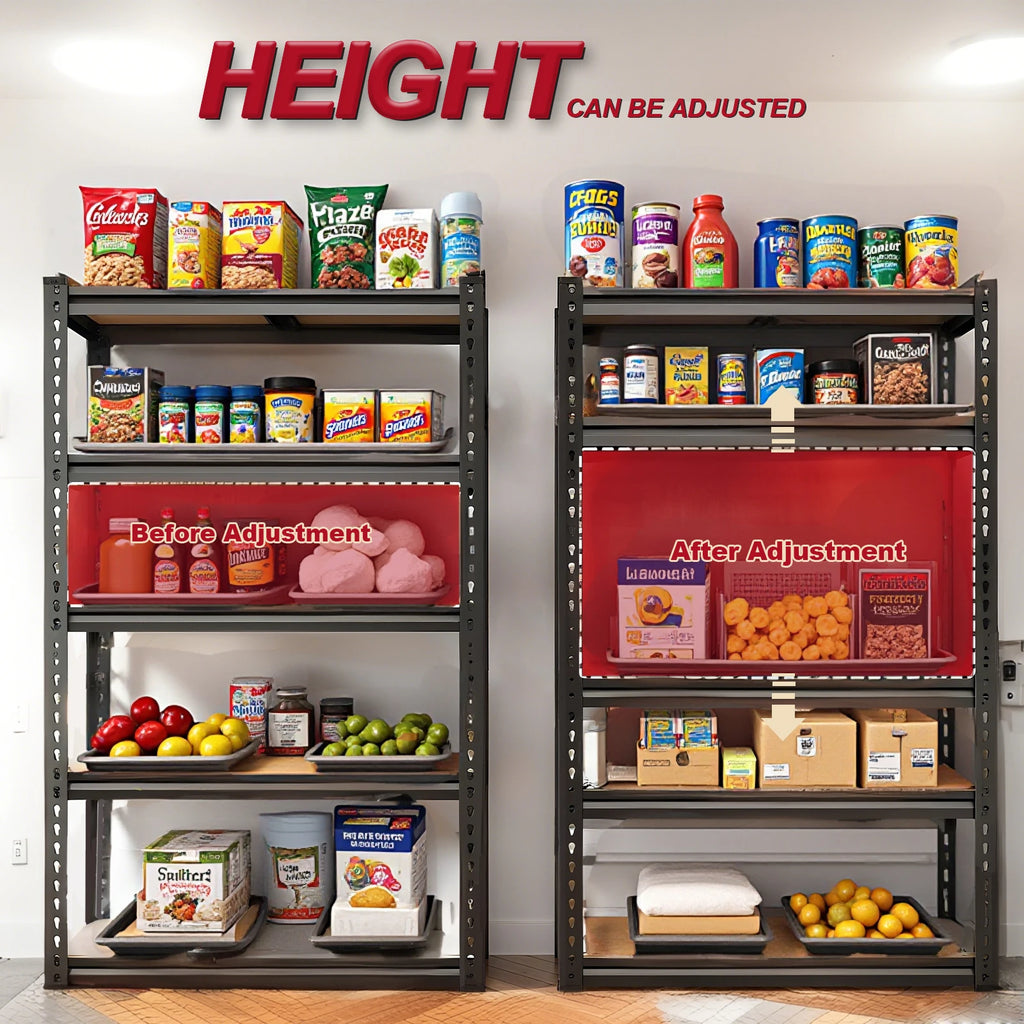 72"/60" Garage Storage Shelves