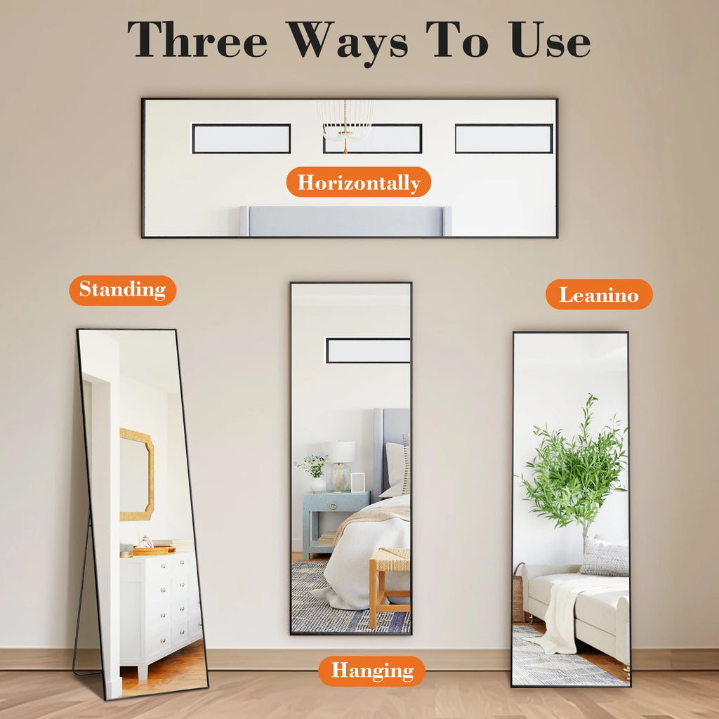 Full Length Mirror with Stand