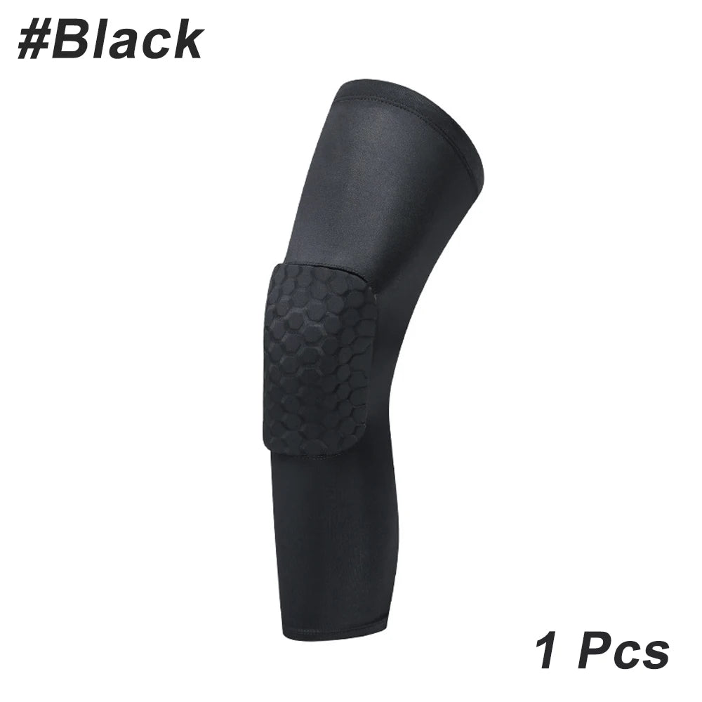 Knee Pads Honeycomb Foam Support Compression Leg Sleeve Knee Brace Support Sport Kneepad Fitness Equipmet