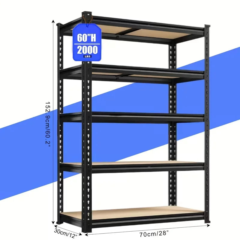 72"/60" Garage Storage Shelves