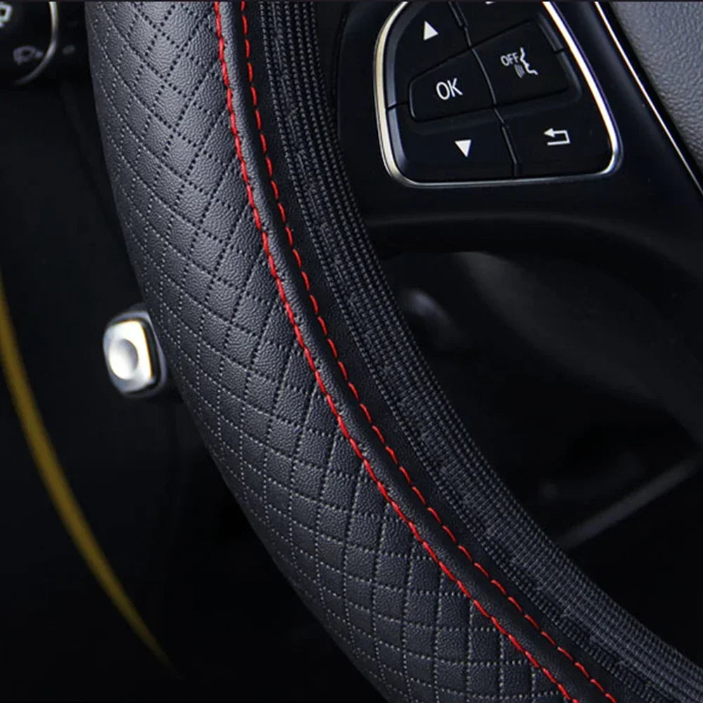 Universal Car Steering Wheel Cover (37-38cm Diameter)