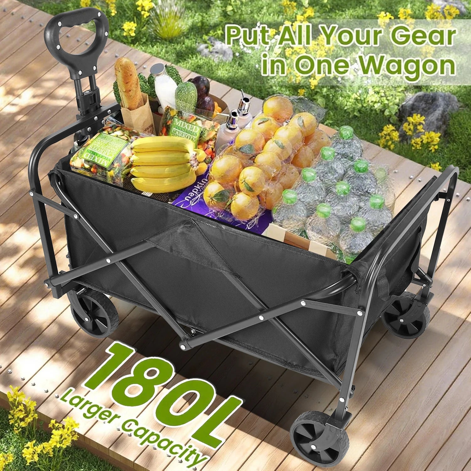 Heavy Duty Wagon Carts (Foldable)
