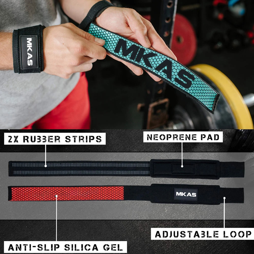 Weight lifting Straps with Neoprene padding