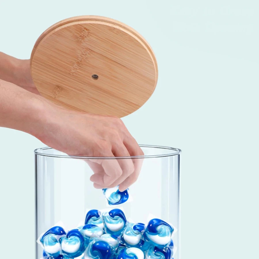 Laundry Pods Container for Laundry Room